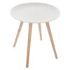 Table Basse Ronde Mileo Blanc Atmosphera -Accueil Décoration Boutique table basse ronde mileo blanc atmosphera