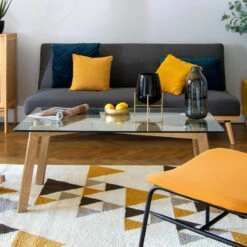 Table Basse Verre Taho Atmosphera -Accueil Décoration Boutique table basse verre taho atmosphera 2