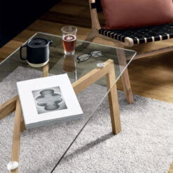 Table Basse Verre Taho Atmosphera -Accueil Décoration Boutique table basse verre taho atmosphera 3