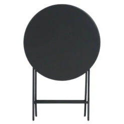 Table Ronde Pliante Greensboro 2p Graphite Hespéride -Accueil Décoration Boutique table de jardin ronde hesperide 60cm greensboro graphite 1