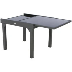 Table Piazza Extensible 8 Personnes Anthracite/graphite -Accueil Décoration Boutique table piazza extensible 8 personnes anthracite graphite 3