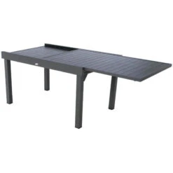 Table Rectangulaire Extensible Piazza 10 P. Graphite Hespéride -Accueil Décoration Boutique table rectangulaire extensible piazza 10 personnes graphite hesperide 2