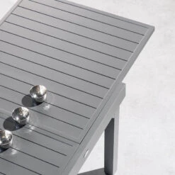 Table Rectangulaire Extensible Piazza 10 P. Graphite Hespéride -Accueil Décoration Boutique table rectangulaire extensible piazza 10 personnes graphite hesperide 4