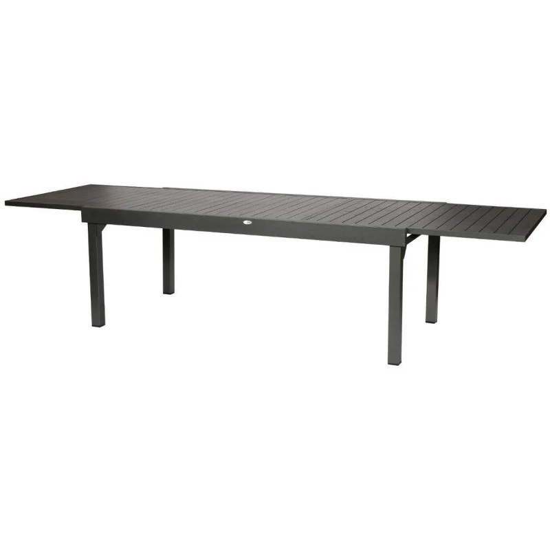 Table Rectangulaire Extensible Piazza 12 P. Graphite Hespéride 7 Table Rectangulaire Extensible Piazza 12 P. Graphite Hespéride – Image 5