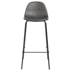 Tabouret De Bar Gris Vladi Atmosphera -Accueil Décoration Boutique tabouret de bar gris collection vladi 2