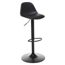Tabouret De Bar Réglable Noir Aiko Atmosphera