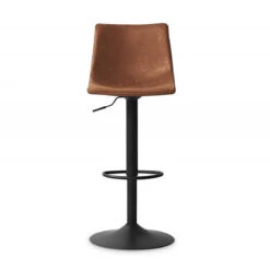Tabouret De Bar Réglable Trevi PU Cognac 10 Tabouret De Bar Réglable Trevi PU Cognac -Accueil Décoration Boutique tabouret de bar reglable trevi pu cognac 3