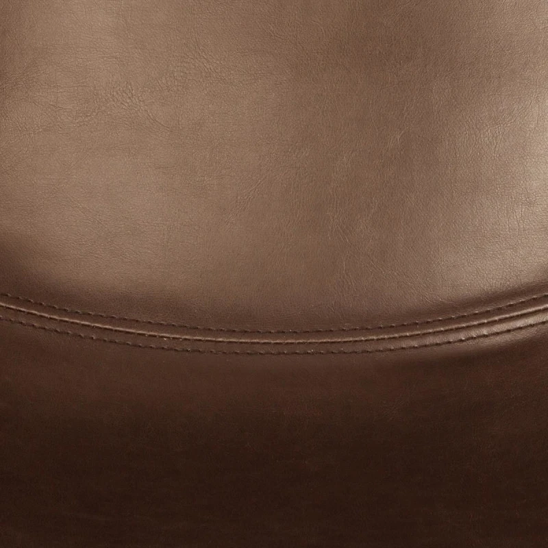 Tabouret De Bar Simili Marron Lois Atmosphera 5 Tabouret De Bar Simili Marron Lois Atmosphera – Image 3