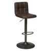 Tabouret De Bar Vintage Delek Ajustable Brun Atmosphera 1 Tabouret De Bar Vintage Delek Ajustable Brun Atmosphera -Accueil Décoration Boutique tabouret de bar vintage delek ajustable brun atmosphera