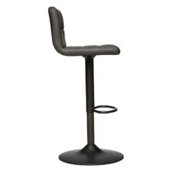 Tabouret De Bar Vintage Delek Ajustable Gris Atmosphera -Accueil Décoration Boutique tabouret de bar vintage delek ajustable gris atmosphera 1 3
