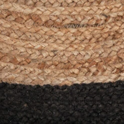 Tapis En Jute Bord Noir D120 Atmosphera 8 Tapis En Jute Bord Noir D120 Atmosphera -Accueil Décoration Boutique tapis en jute bord noir d120 atmosphera 2