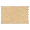Tapis Enfant 100x150 Beige à Pompons Atmosphera -Accueil Décoration Boutique tapis enfant 100x150 beige a pompons atmosphera
