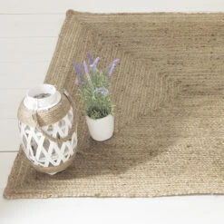 Tapis Jute Naturel Rectangulaire 120x170 Atmosphera -Accueil Décoration Boutique tapis jute naturel rectangulaire 120x170 atmosphera 1