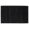 Tapis Latte Bambou 120x170cm Noir Atmosphera -Accueil Décoration Boutique tapis latte bambou 120x170cm noir atmosphera