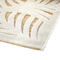 Tapis Rectangulaire Relief Feuille 160x230 Atmosphera -Accueil Décoration Boutique tapis rectangulaire relief feuille 160x230 atmosphera 1 4