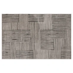 Tapis Relief 120x170 Jana Gris Atmosphera