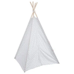 Tipi Pour Enfant Coloris Gris Atmosphera -Accueil Décoration Boutique tipi pour enfant coloris gris 2