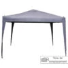 Toile De Tonnelle Easy Up Coloris Ardoise Hespéride 2 Toile De Tonnelle Easy Up Coloris Ardoise Hespéride -Accueil Décoration Boutique toile de tonnelle easy up coloris ardoise hesperide