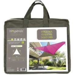 Toile Solaire 2x2x2m Curacao Gris Hespéride 8 Toile Solaire 2x2x2m Curacao Gris Hespéride -Accueil Décoration Boutique toile solaire 2x2x2m luxe hesperide curacao gri 2