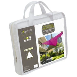 Toile Solaire 3x3x3m Curacao Blanc Hespéride -Accueil Décoration Boutique toile solaire 3x3x3m luxe hesperide curacao blanc 4