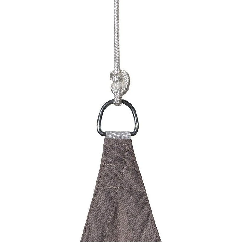 Toile Solaire 3x3x3m Curacao Taupe Hespéride 4 Toile Solaire 3x3x3m Curacao Taupe Hespéride – Image 2