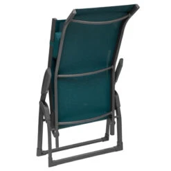 Transat 2 Positions Bleu Canard / Graphite Decima Hespéride -Accueil Décoration Boutique transat 2 positions bleu canard graphite decima hesperide 3