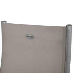 Transat Samba Pliable Et Empilable Taupe Hespéride -Accueil Décoration Boutique transat samba pliable et empilable taupe hesperide 5