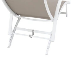 Transat Samba Pliable Noisette/blanc Hespéride -Accueil Décoration Boutique transat samba pliable noisetteblanc hesperide 3