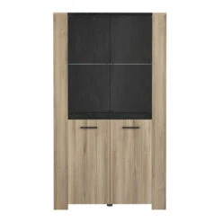 Demeyere Vitrine 2 + 2 Portes H174 Cm Sheffield -Accueil Décoration Boutique vitrine 2 2 portes h174 cm sheffield 3