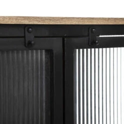 Vitrine 2 Portes Métal Et Verre Tibo Atmosphera 12 Vitrine 2 Portes Métal Et Verre Tibo Atmosphera -Accueil Décoration Boutique vitrine 2 portes metal et verre tibo atmosphera 4