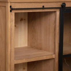 Vitrine Porte Coulissante Danik 2 Tiroirs Atmosphera 15 Vitrine Porte Coulissante Danik 2 Tiroirs Atmosphera -Accueil Décoration Boutique vitrine porte coulissante danik 2 tiroirs atmosphera 5